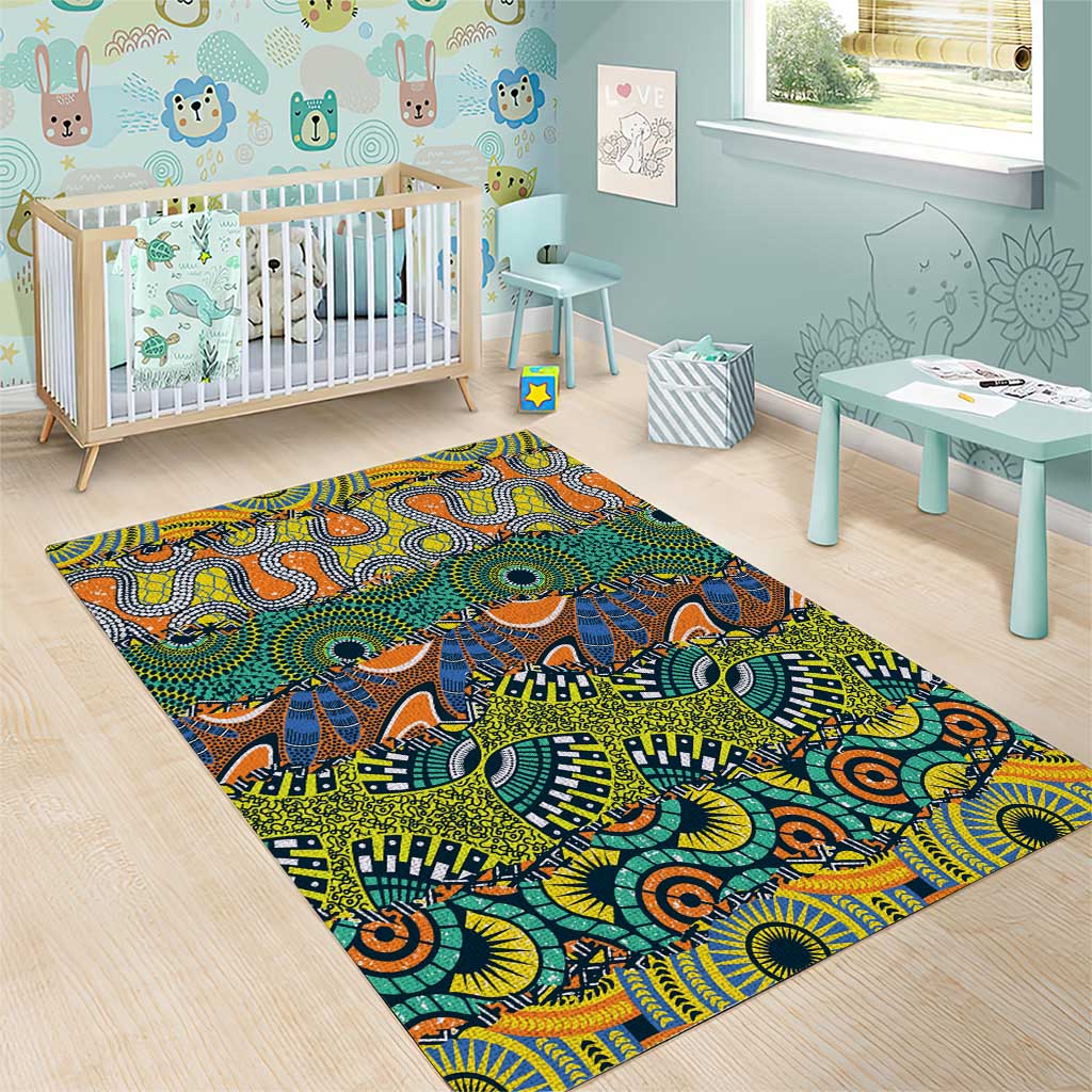 Africa Tribal Mixed Pattern Area Rug - Wonder Print Shop