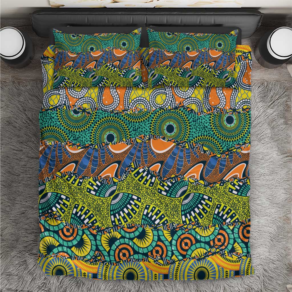 Africa Tribal Mixed Pattern Bedding Set - Wonder Print Shop