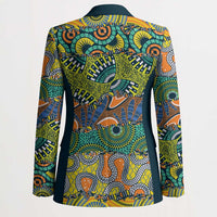 Africa Tribal Mixed Pattern Blazer - Wonder Print Shop