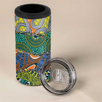 Africa Tribal Mixed Pattern 4 in 1 Can Cooler Tumbler - Wonder Print Shop