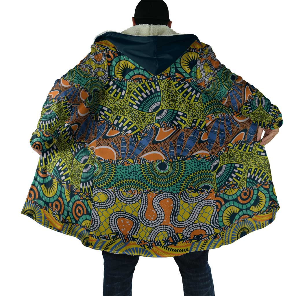 Africa Tribal Mixed Pattern Cloak - Wonder Print Shop