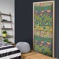 Africa Tribal Mixed Pattern Door Cover - Wonder Print Shop