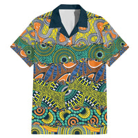 Africa Tribal Mixed Pattern Family Matching Mermaid Dress and Hawaiian Shirt - Wonder Print Shop