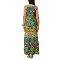 Africa Tribal Mixed Pattern Family Matching Tank Maxi Dress and Hawaiian Shirt - Wonder Print Shop