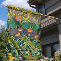 Africa Tribal Mixed Pattern Garden Flag - Wonder Print Shop