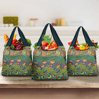 Africa Tribal Mixed Pattern Grocery Bag - Wonder Print Shop
