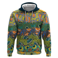 Africa Tribal Mixed Pattern Hoodie - Wonder Print Shop