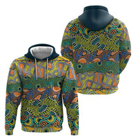 Africa Tribal Mixed Pattern Hoodie - Wonder Print Shop