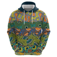 Africa Tribal Mixed Pattern Hoodie - Wonder Print Shop
