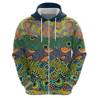 Africa Tribal Mixed Pattern Hoodie - Wonder Print Shop