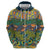 Africa Tribal Mixed Pattern Hoodie - Wonder Print Shop