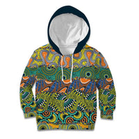 Africa Tribal Mixed Pattern Kid Hoodie - Wonder Print Shop