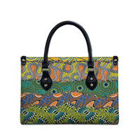Africa Tribal Mixed Pattern Leather Bag - Wonder Print Shop