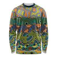 Africa Tribal Mixed Pattern Long Sleeve Shirt - Wonder Print Shop