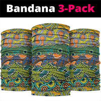 Africa Tribal Mixed Pattern Neck Gaiter - Wonder Print Shop