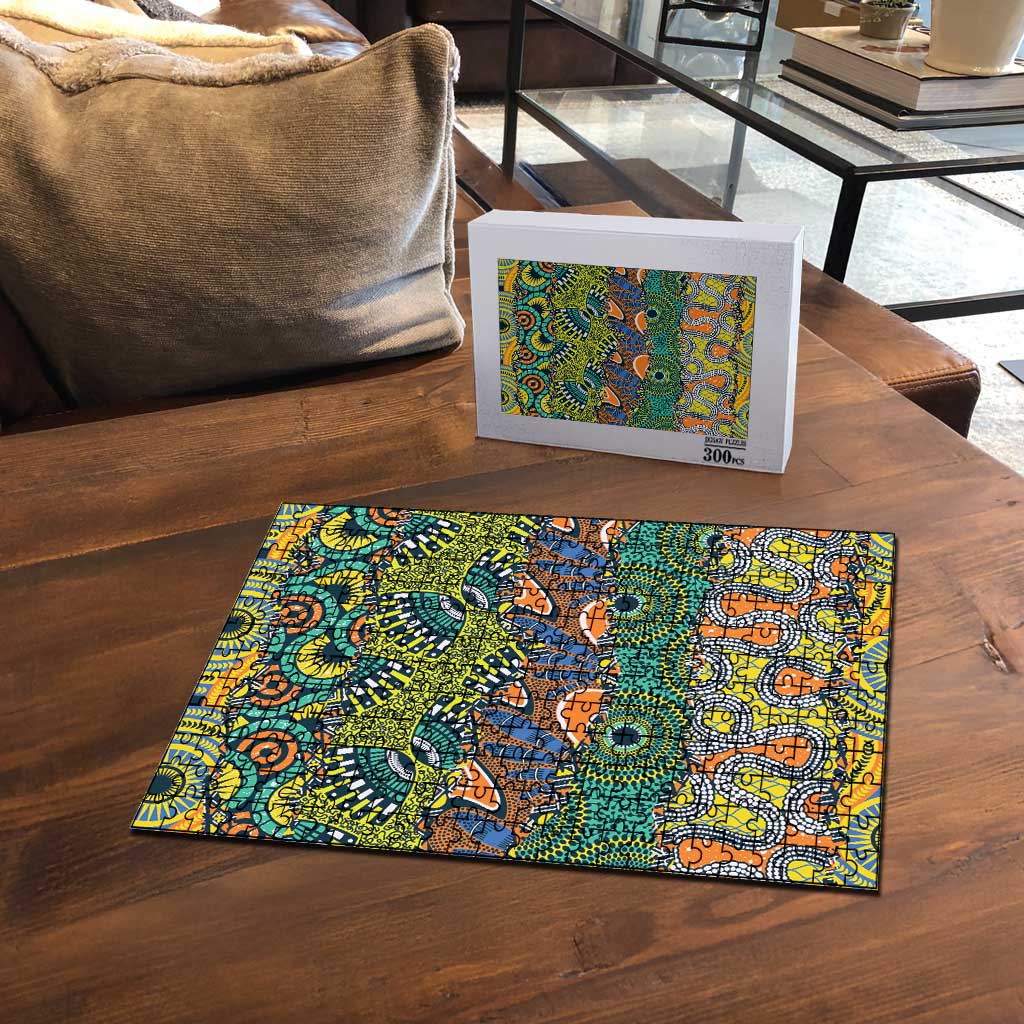 Africa Tribal Mixed Pattern Puzzle - Wonder Print Shop