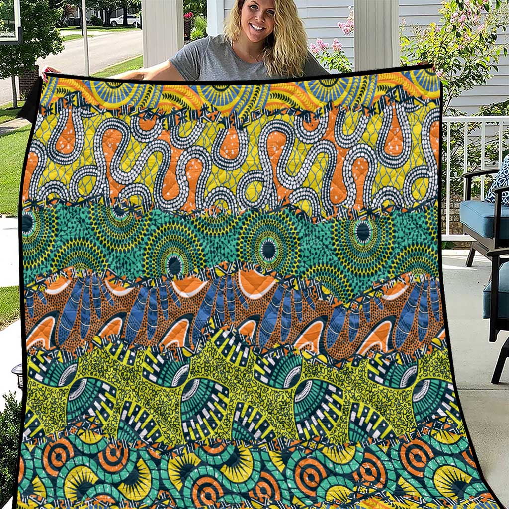 Africa Tribal Mixed Pattern Quilt - Wonder Print Shop
