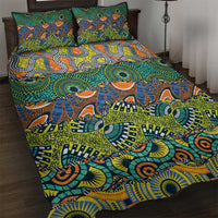 Africa Tribal Mixed Pattern Quilt Bed Set - Wonder Print Shop