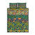 Africa Tribal Mixed Pattern Quilt Bed Set - Wonder Print Shop