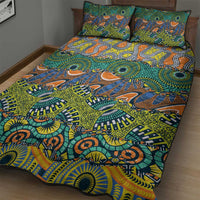 Africa Tribal Mixed Pattern Quilt Bed Set - Wonder Print Shop