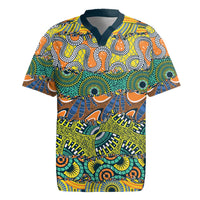 Africa Tribal Mixed Pattern Rugby Jersey - Wonder Print Shop