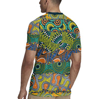 Africa Tribal Mixed Pattern Rugby Jersey - Wonder Print Shop