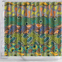 Africa Tribal Mixed Pattern Shower Curtain - Wonder Print Shop
