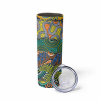 Africa Tribal Mixed Pattern Skinny Tumbler - Wonder Print Shop