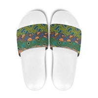 Africa Tribal Mixed Pattern Slide Sandals - Wonder Print Shop