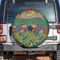 Africa Tribal Mixed Pattern Spare Tire Cover - Wonder Print Shop