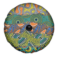 Africa Tribal Mixed Pattern Spare Tire Cover - Wonder Print Shop