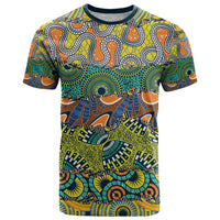 Africa Tribal Mixed Pattern T Shirt - Wonder Print Shop