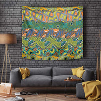 Africa Tribal Mixed Pattern Tapestry - Wonder Print Shop