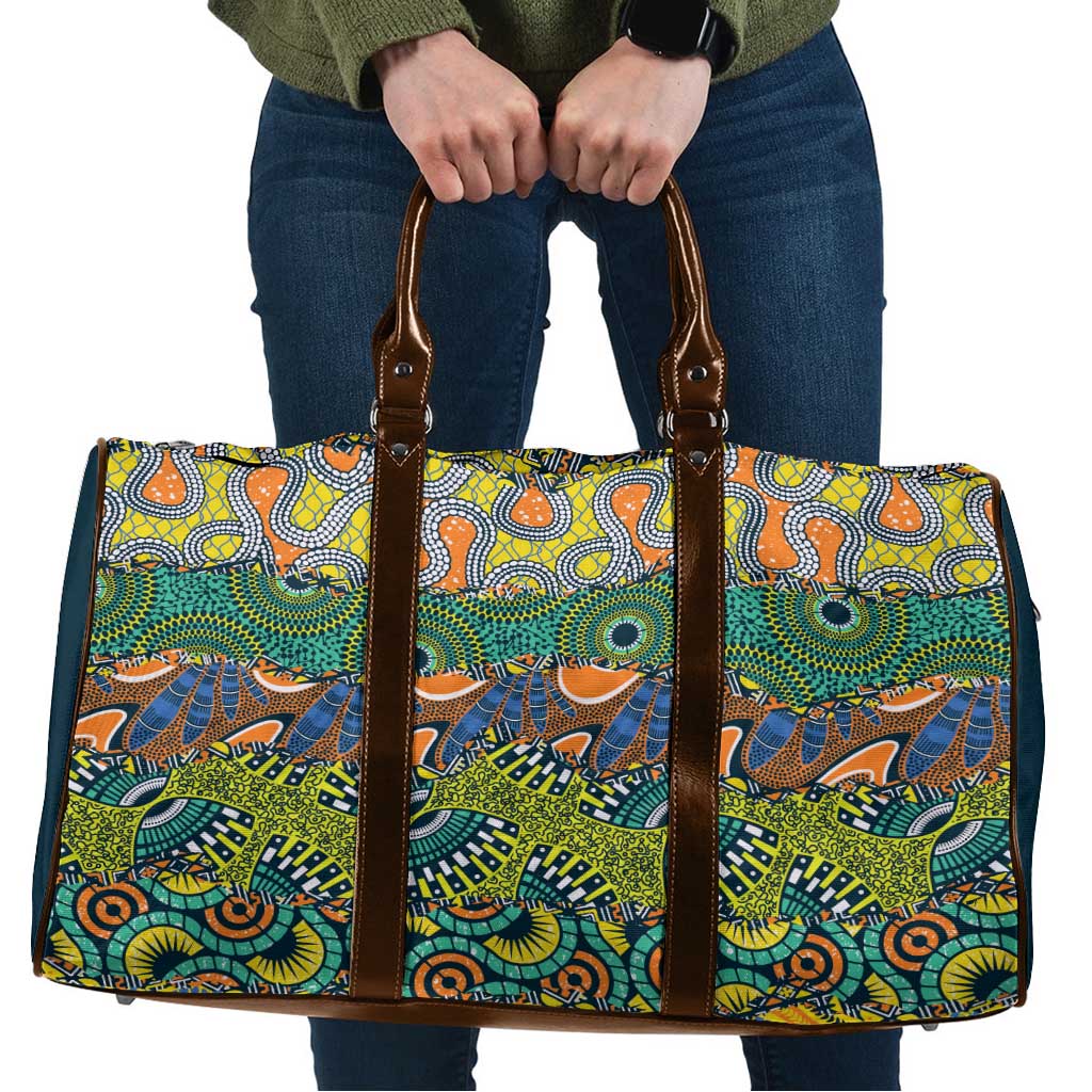 Africa Tribal Mixed Pattern Travel Bag - Wonder Print Shop