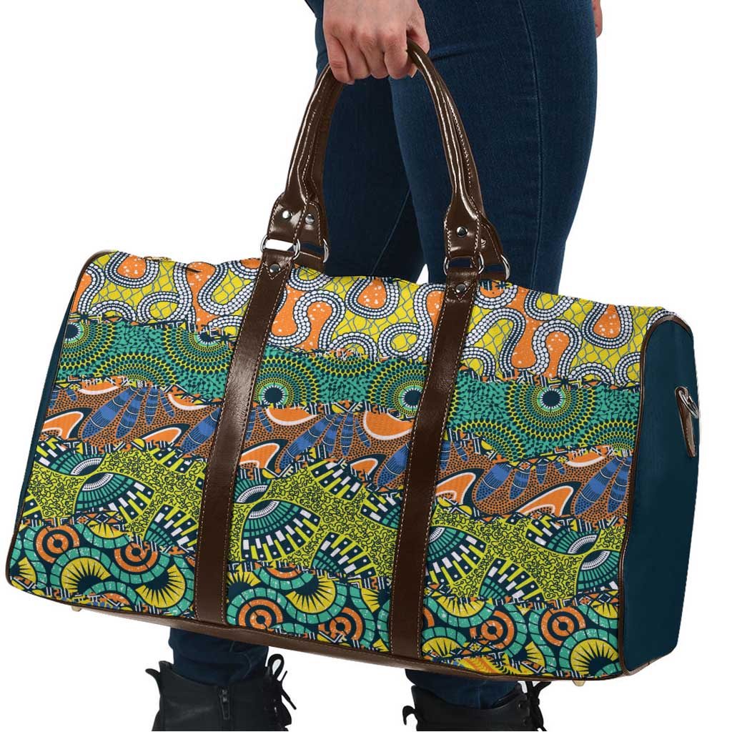 Africa Tribal Mixed Pattern Travel Bag - Wonder Print Shop