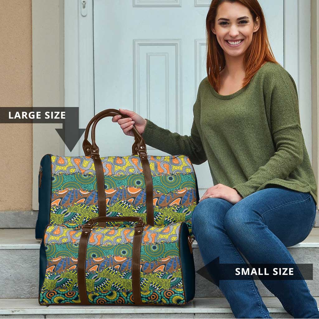 Africa Tribal Mixed Pattern Travel Bag - Wonder Print Shop