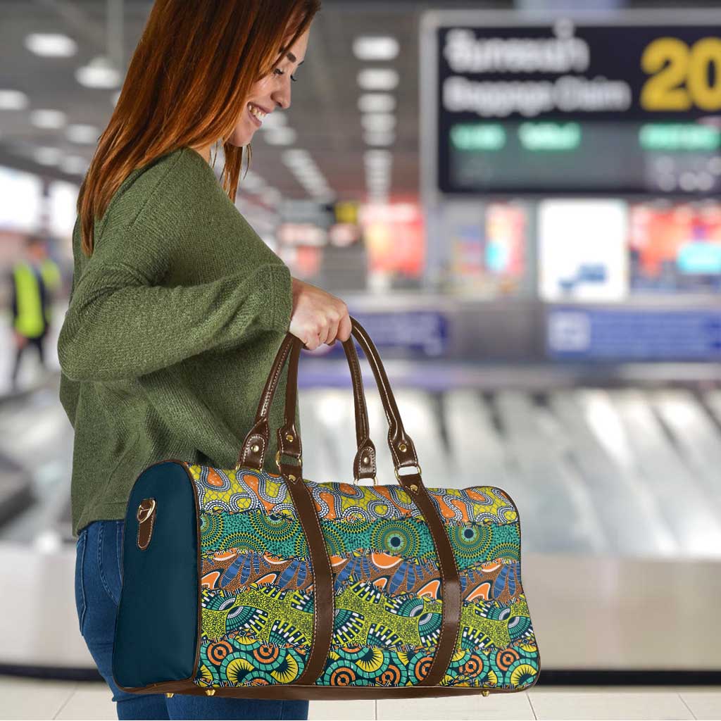 Africa Tribal Mixed Pattern Travel Bag - Wonder Print Shop