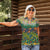 Africa Tribal Mixed Pattern Women Polo Shirt - Wonder Print Shop