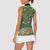 Africa Tribal Mixed Pattern Women Sleeveless Polo Shirt - Wonder Print Shop