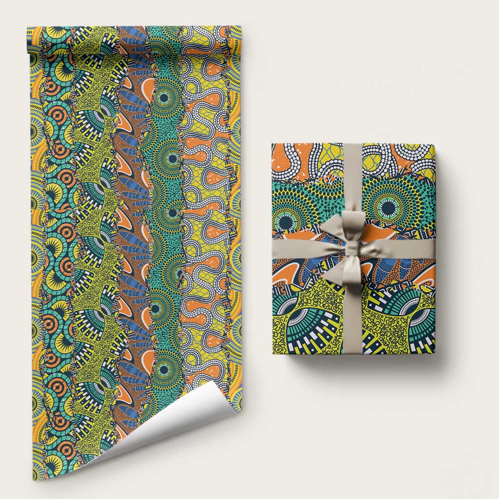 Africa Tribal Mixed Pattern Wrapping Paper - Wonder Print Shop