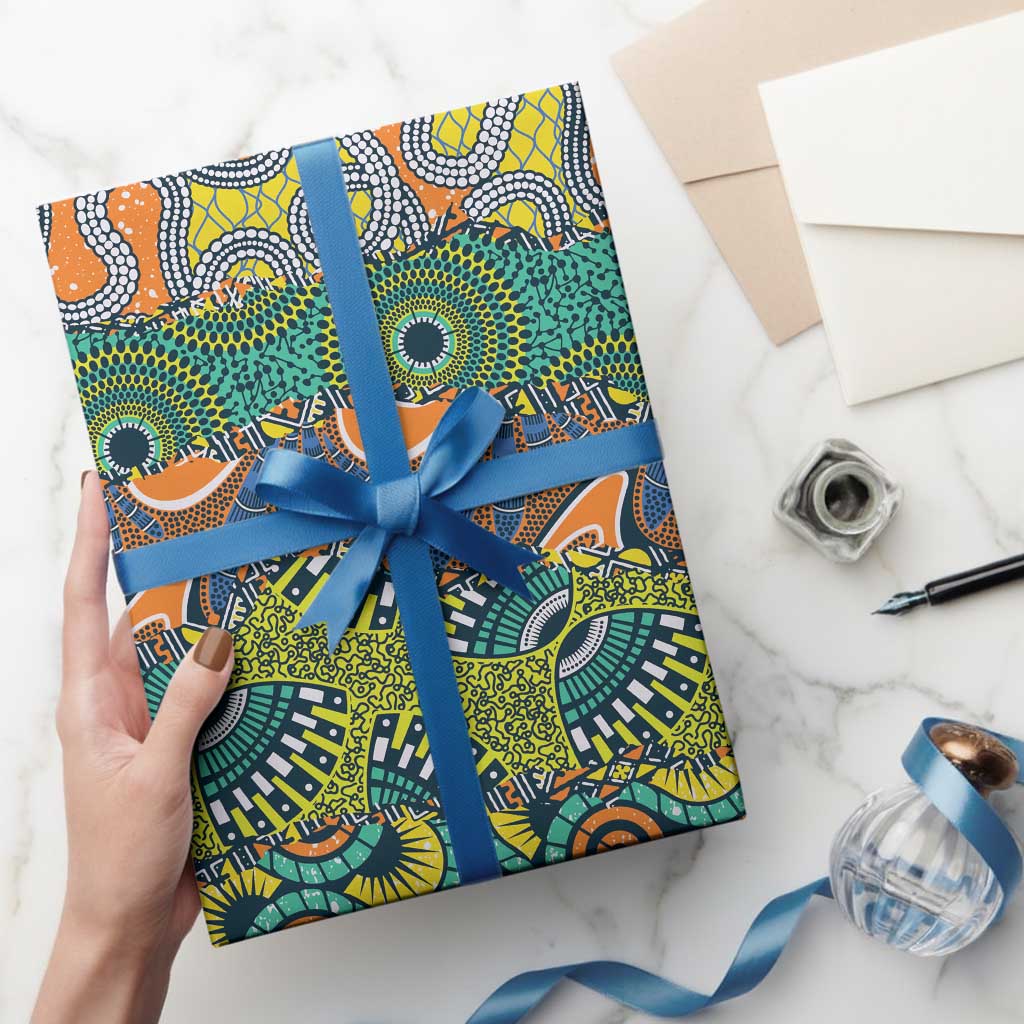 Africa Tribal Mixed Pattern Wrapping Paper - Wonder Print Shop