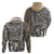 Africa Tribal Pattern Mixed Leopard Skin Hoodie - Wonder Print Shop