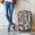 Africa Tribal Pattern Mixed Leopard Skin Luggage Cover - Wonder Print Shop