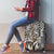 Africa Tribal Pattern Mixed Leopard Skin Luggage Cover - Wonder Print Shop