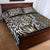 Africa Tribal Pattern Mixed Leopard Skin Quilt Bed Set - Wonder Print Shop