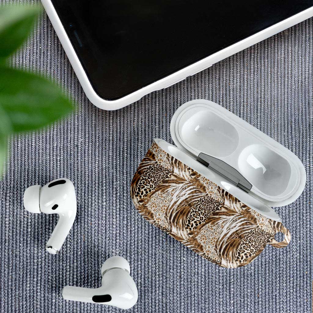 Wild Animal Skins AirPods Case Leopard Pattern - Wonder Print Shop