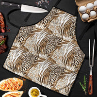Wild Animal Skins Apron Leopard Pattern - Wonder Print Shop