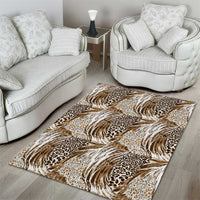 Wild Animal Skins Area Rug Leopard Pattern - Wonder Print Shop