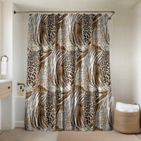 Wild Animal Skins Bathroom Set Leopard Pattern - Wonder Print Shop