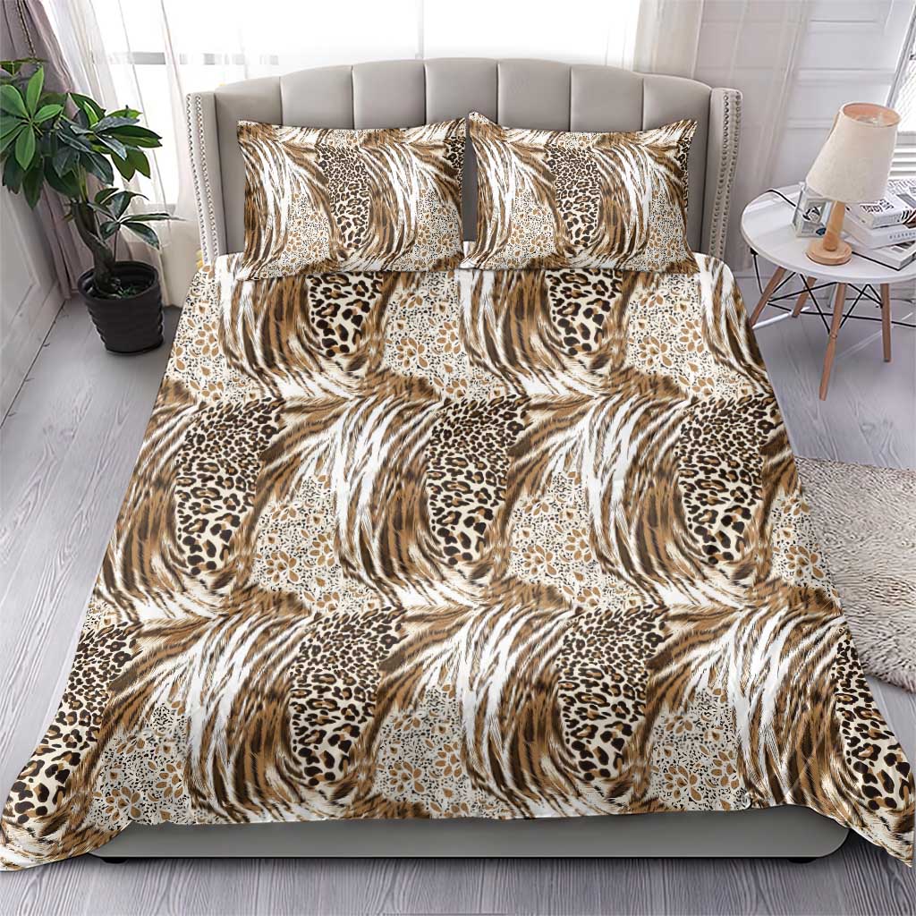 Wild Animal Skins Bedding Set Leopard Pattern - Wonder Print Shop